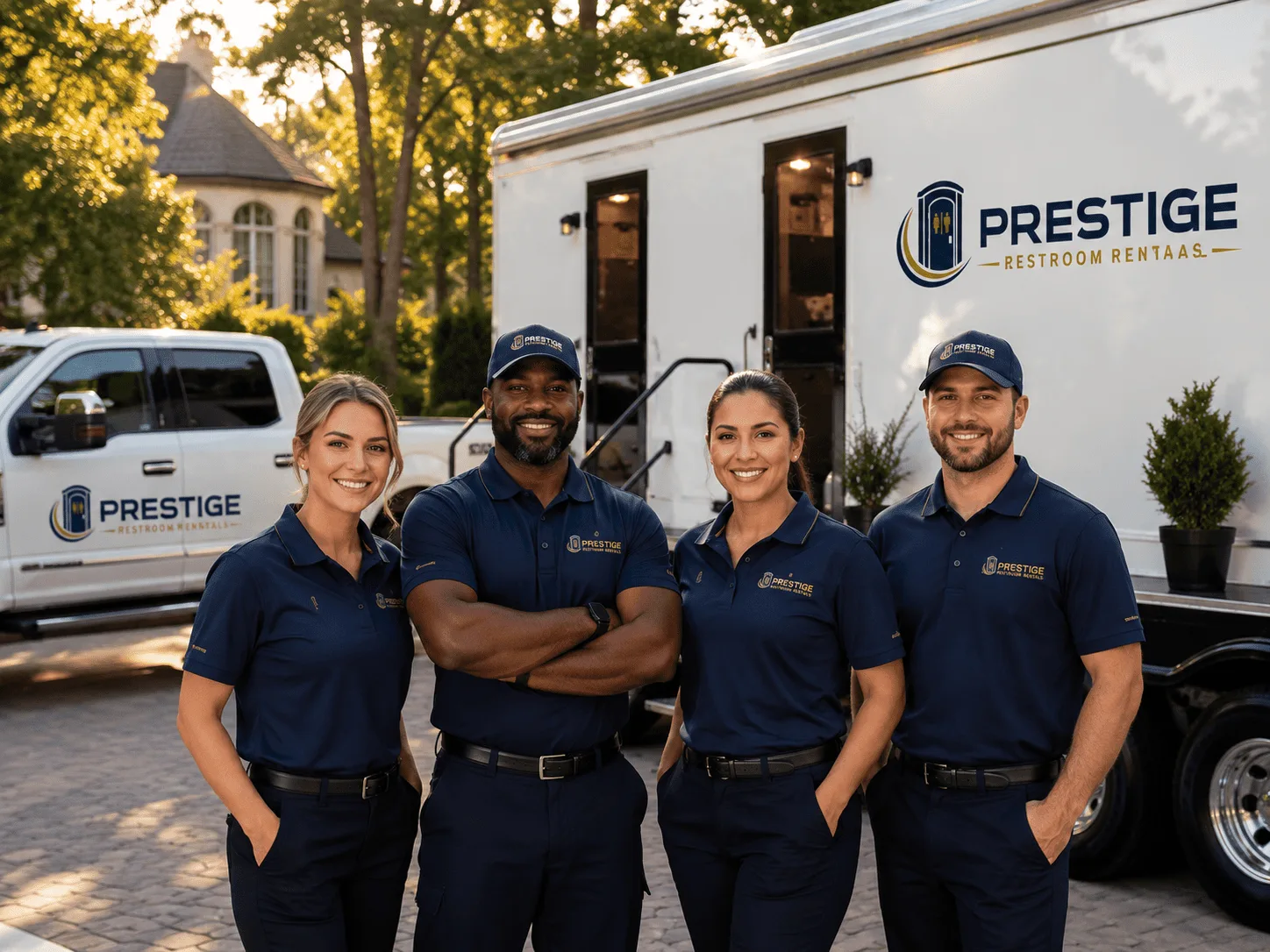 Trusted Luxury Portable Restrooms company in Dennard, AR